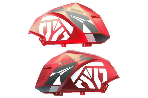 Tank side cover X-scooters XRS02 - red