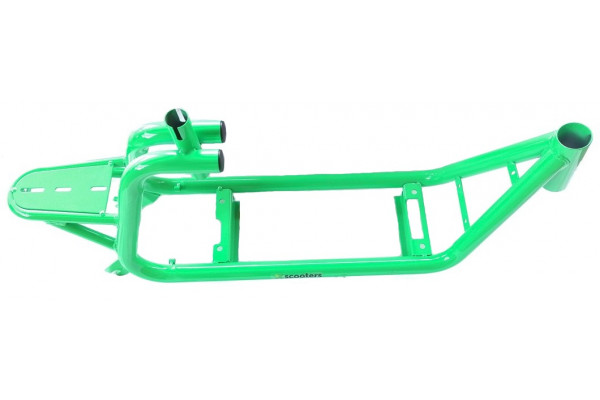 Rahmen grün X-Scooter XS01