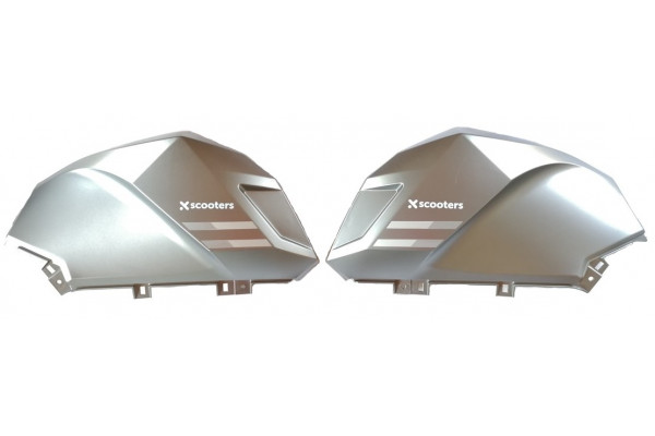 Tank side cover X-scooters XRS02 - gray