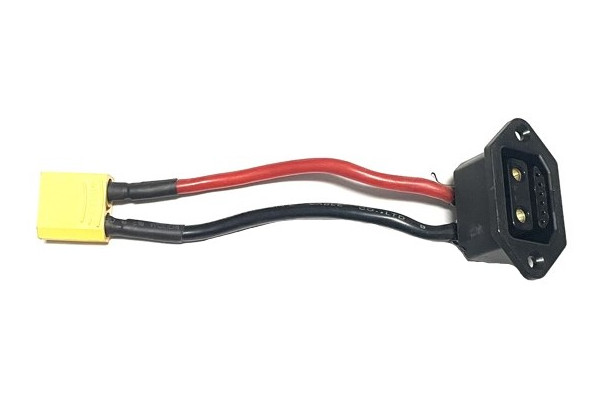 Output connector from battery X-scooters XR09/XR10